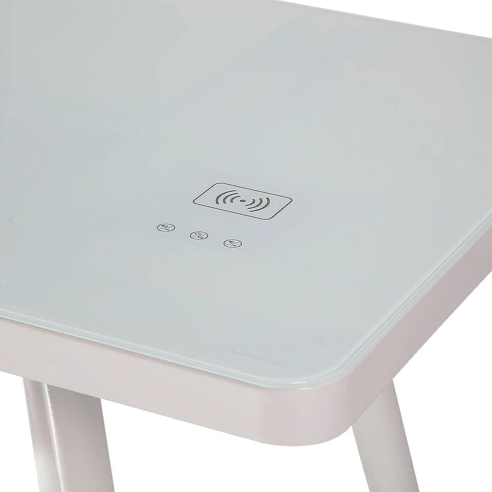 our home harlem desk speaker and wireless charging